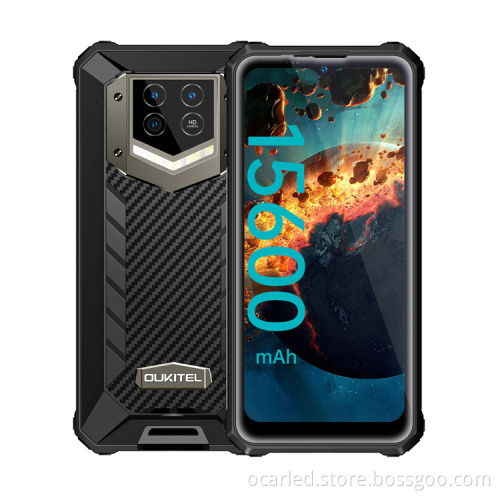 OUKITEL WP15: 15600mAh Battery, IP68 Waterproof, 6.52'' Display, 4GB+64GB Storage, 20MP Camera Rugged Phone